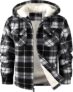 Men’s Fleece Flannel Shirt Jacket