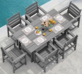 SERWALL 7-Piece Outdoor Dining Set