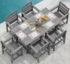 SERWALL 7-Piece Outdoor Dining Set