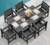 SERWALL 7 Piece Outdoor Dining Set
