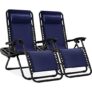 Set of 2 Adjustable Zero Gravity Chairs