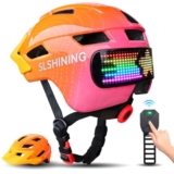 Smart Kids Bike Helmet with LED Display