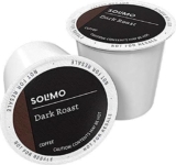 Solimo Dark Roast Coffee Pods 100 Count