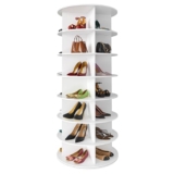 SpaceAid 7-Tier Rotating Shoe Rack Carousel