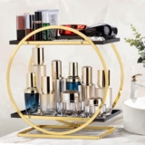 Tonswachic 2-Tier Makeup and Skincare Organizer Tray
