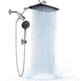 Wide Rain Shower Head Combo