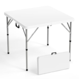 VINGLI 34 inch Foldable Plastic Table