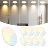 WKONCLDY 8-Pack 7.5-Inch LED Ceiling Lights