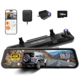 WOLFBOX G900 PRO Mirror Dash Cam
