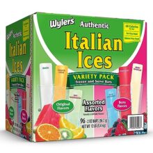 Wyler’s Fat Free Italian Ice Bars – 96ct