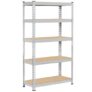5 Tier Heavy Duty Metal Shelves
